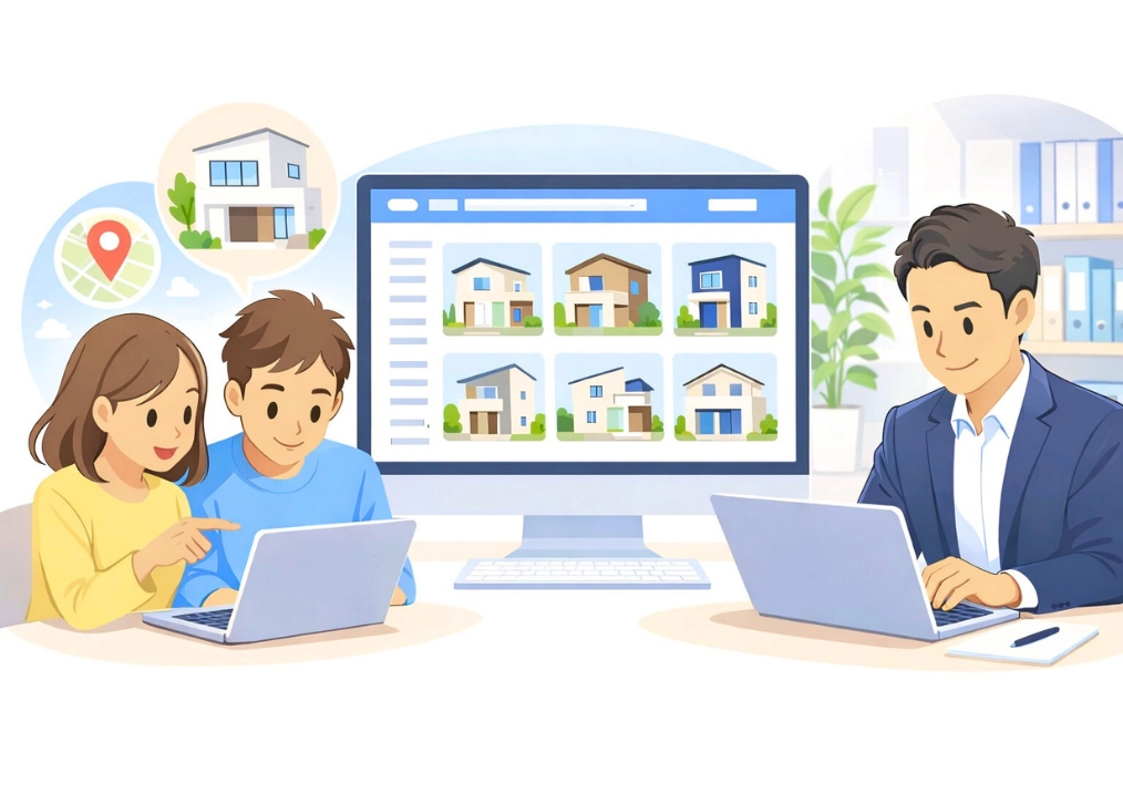 地域の顧客と店舗をつなぐホームページ