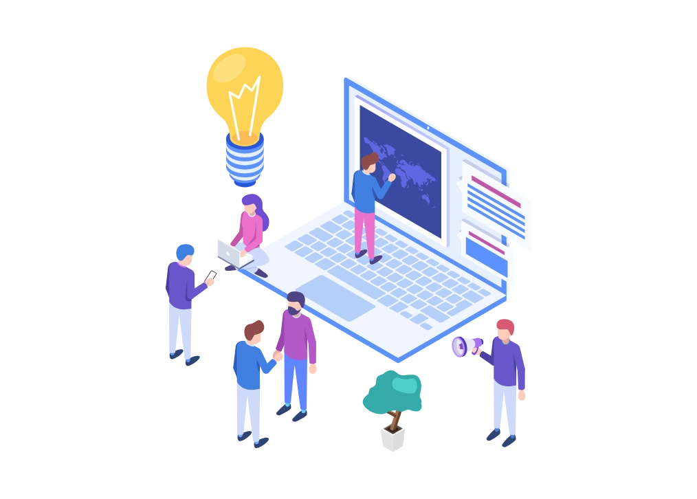 地域の顧客と事業者をつなぐホームページ